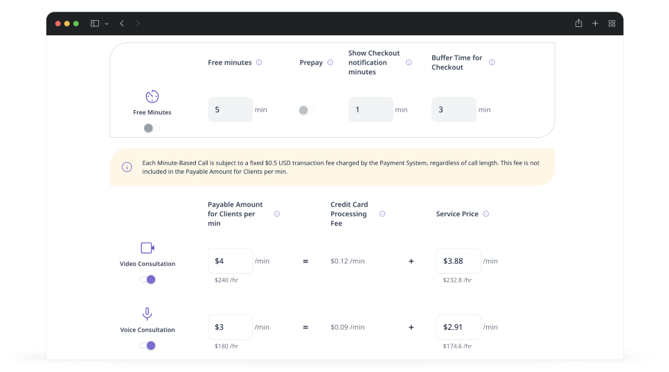 Flexible Pricing for Every Service