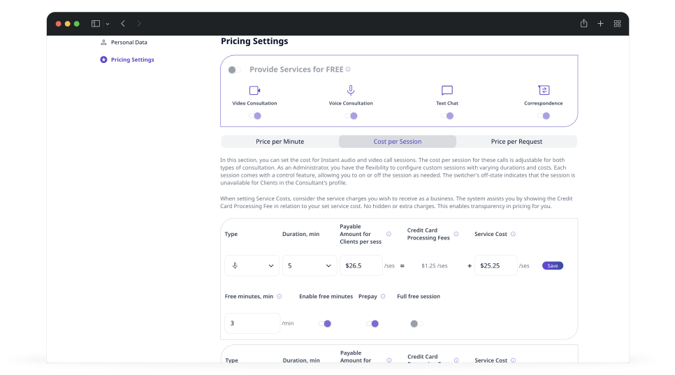 Promotions and Free Minutes